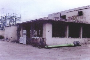 Side view of Building prior to Restoration