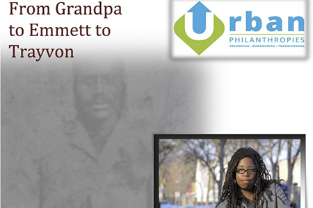 Lecturer Doria Dee Johnson presents From Grandpa to Emmett to Trayvon, Tuesday March 31 at 7PM